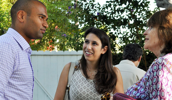 Meyerhoff Fellows with donor