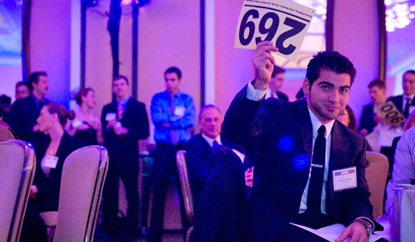 Student at PILF auction