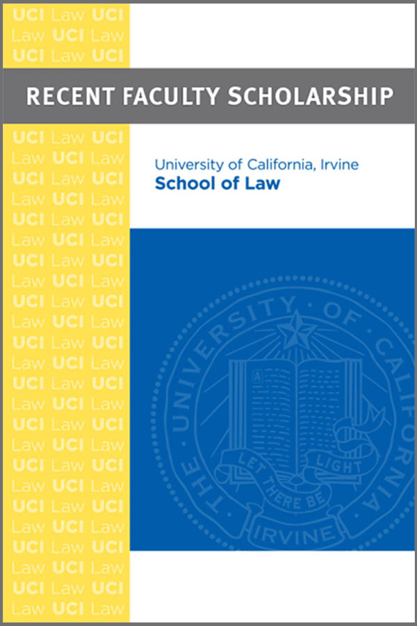 Faculty Scholarship brochure cover