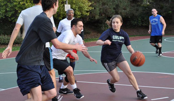 Image from Faculty/Staff v. Students game