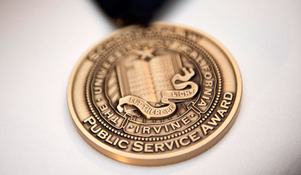 Public Service Award medal