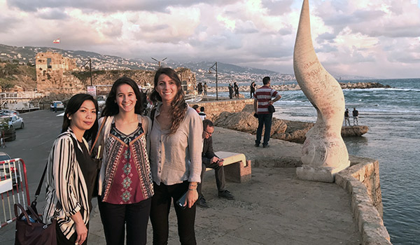 IRAP sttudents in Beirut, Lebanon