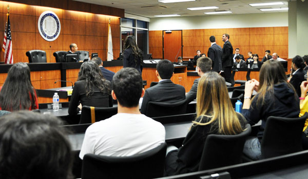 Mock Trial courtroom