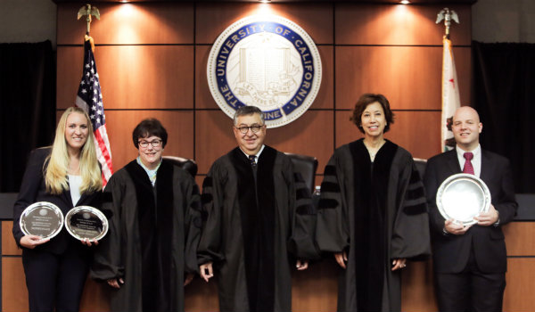Moot Court 2015 Oral Argument Finalists with Judges