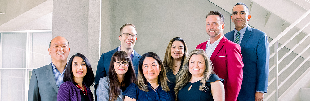 Admissions team at UCI Law
