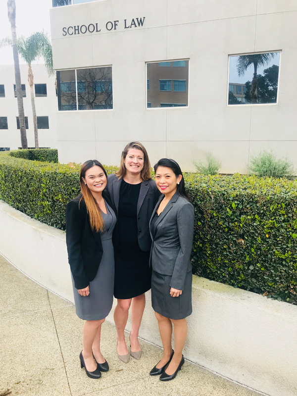 Bianca Valencia, Andrea Levenson, and Rochelle Rotea