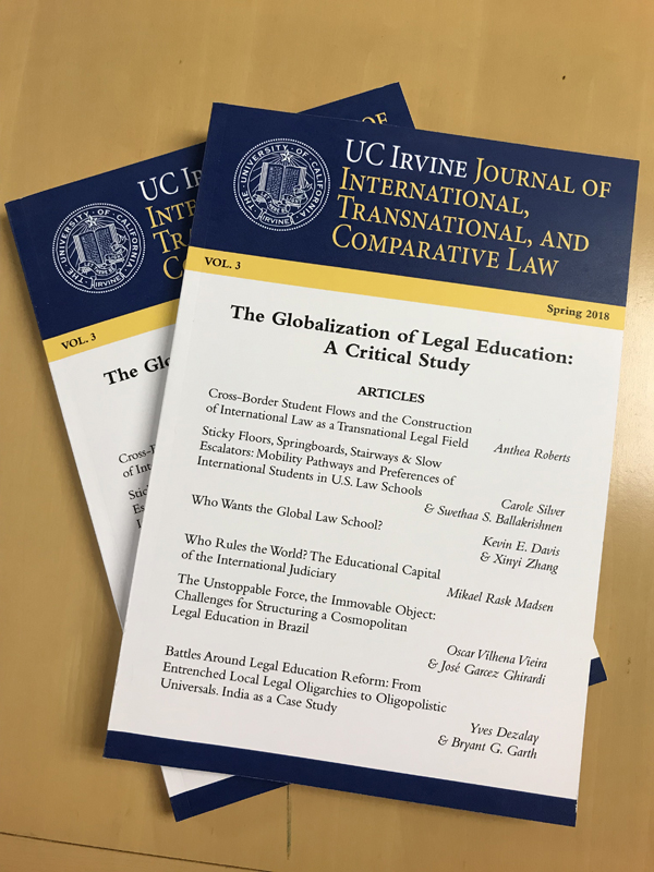 UC Irvine Journal of International, Transnational, and Comparative Law Vol. 3
