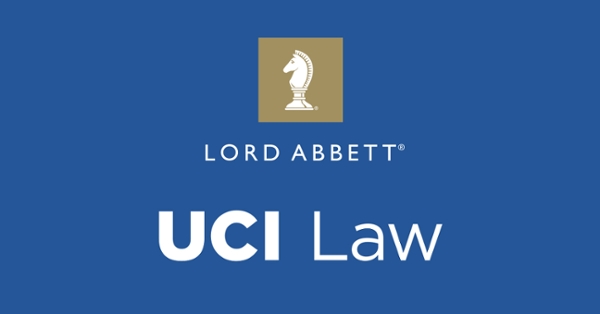 Lord Abbett and UCI Law logos