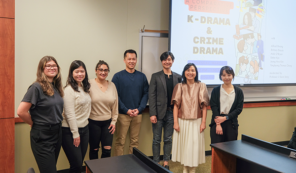 Students and Professor Ji Seon Song