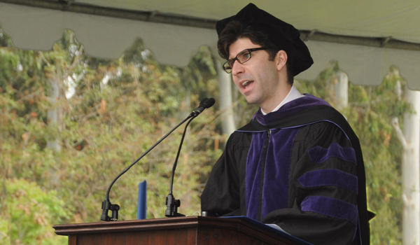 D. Pierucci at Commencement