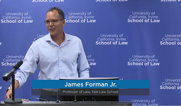 Fall 2017 Distinguished Critical Race Theory Lecture: James Forman Jr.