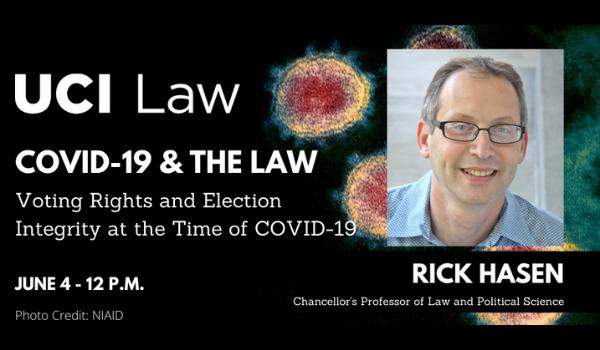 Voting Rights and Election Integrity at the Time of COVID-19